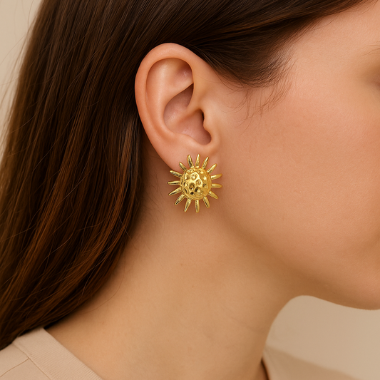 Pendientes Solis Baño de Oro - MINNI MOON-Lepetitemarie-Singularu-PDPAOLA-Luamarta