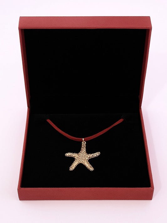 Collar Cordón con Estrella de Mar