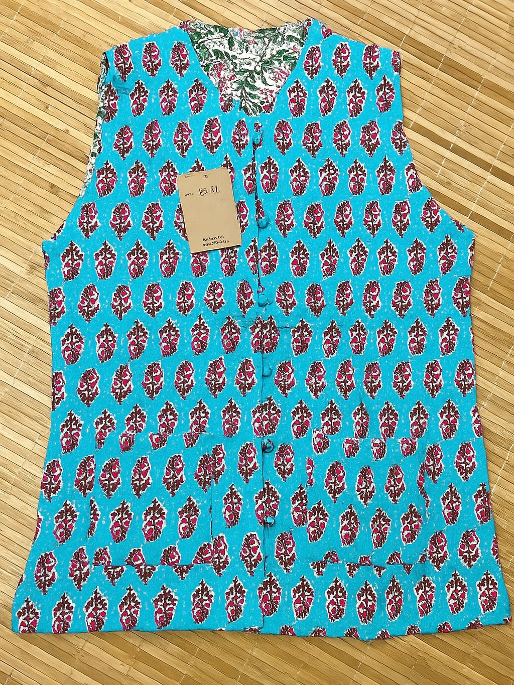Chalecos Indios Reversibles de Algodón