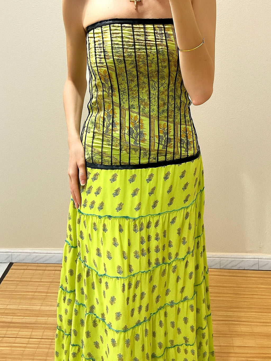 Vestidos indios palabra de honor | Talla única