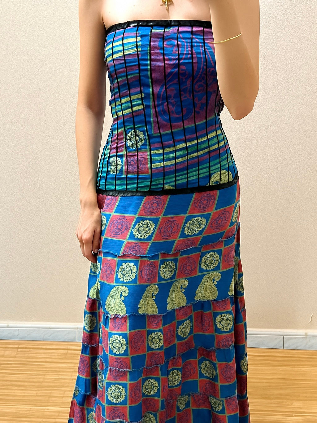 Vestidos indios palabra de honor | Talla única