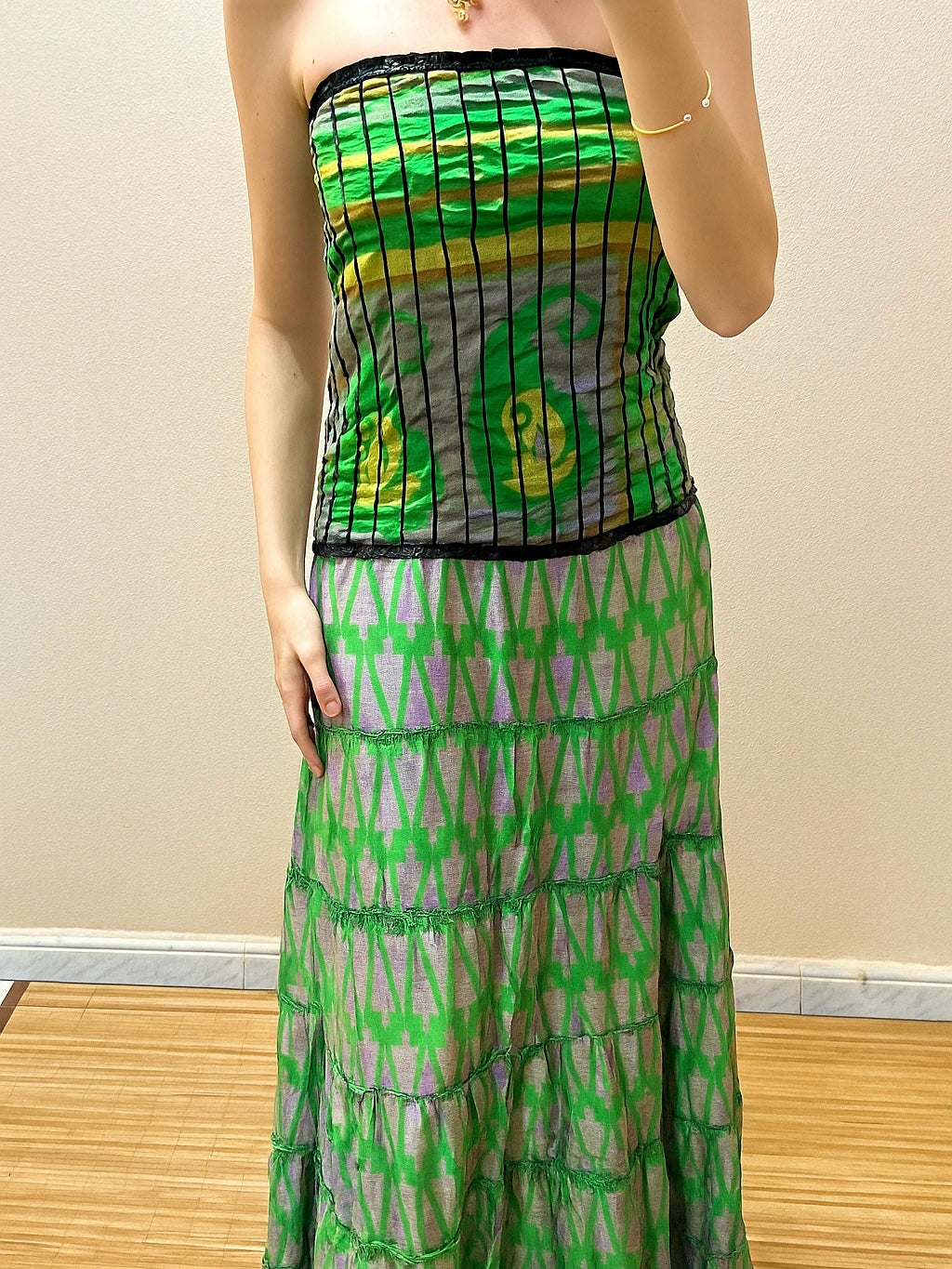 Vestidos indios palabra de honor | Talla única