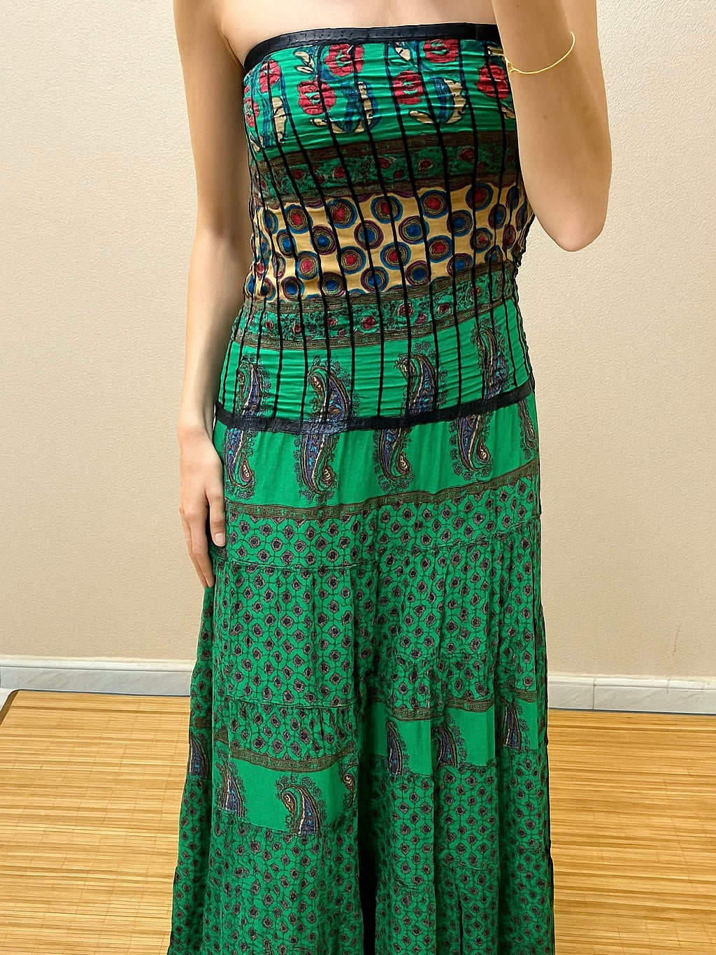 Vestidos indios palabra de honor | Talla única