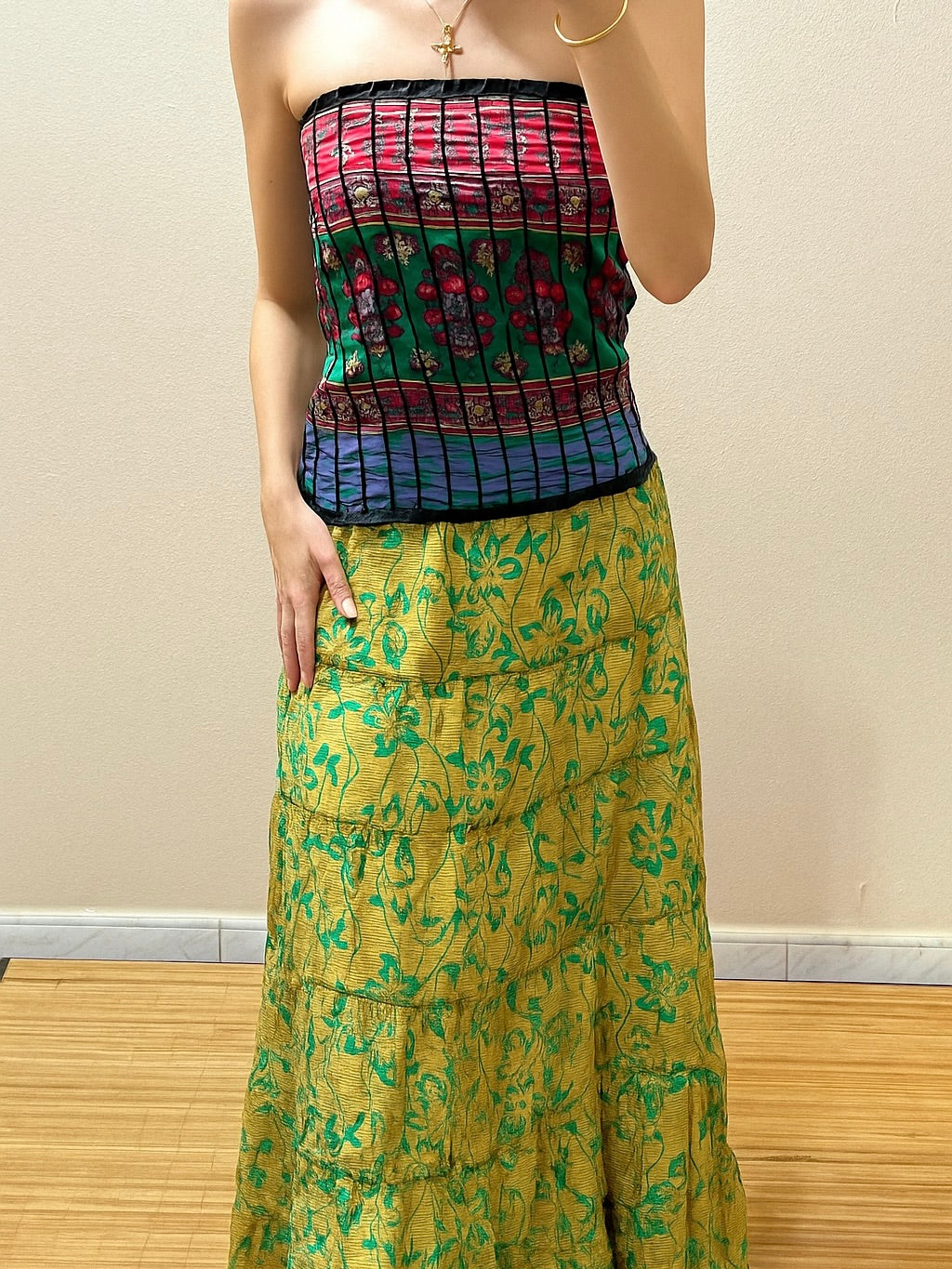 Vestidos indios palabra de honor | Talla única