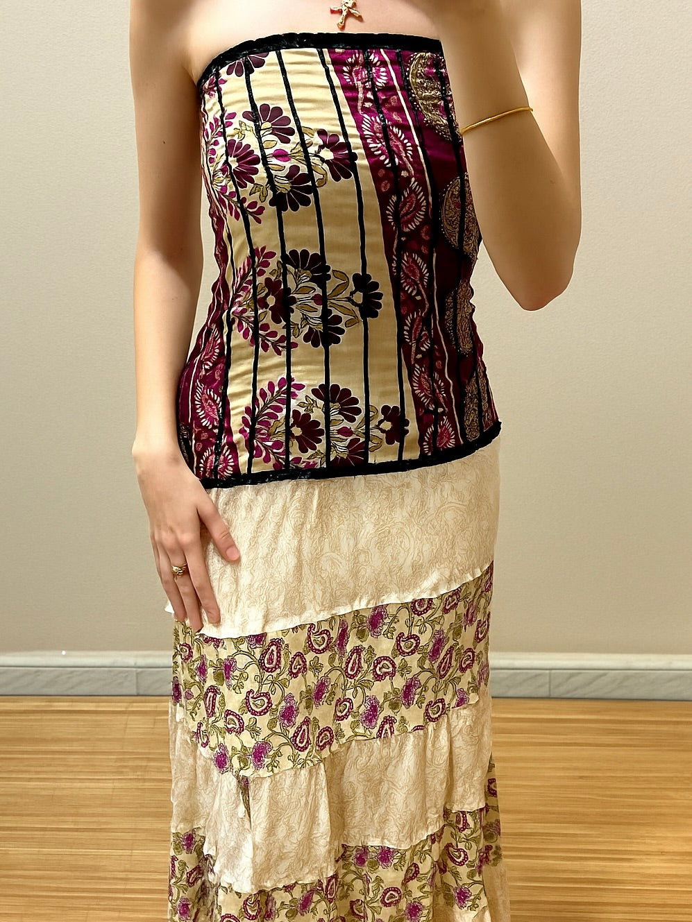 Vestidos indios palabra de honor | Talla única