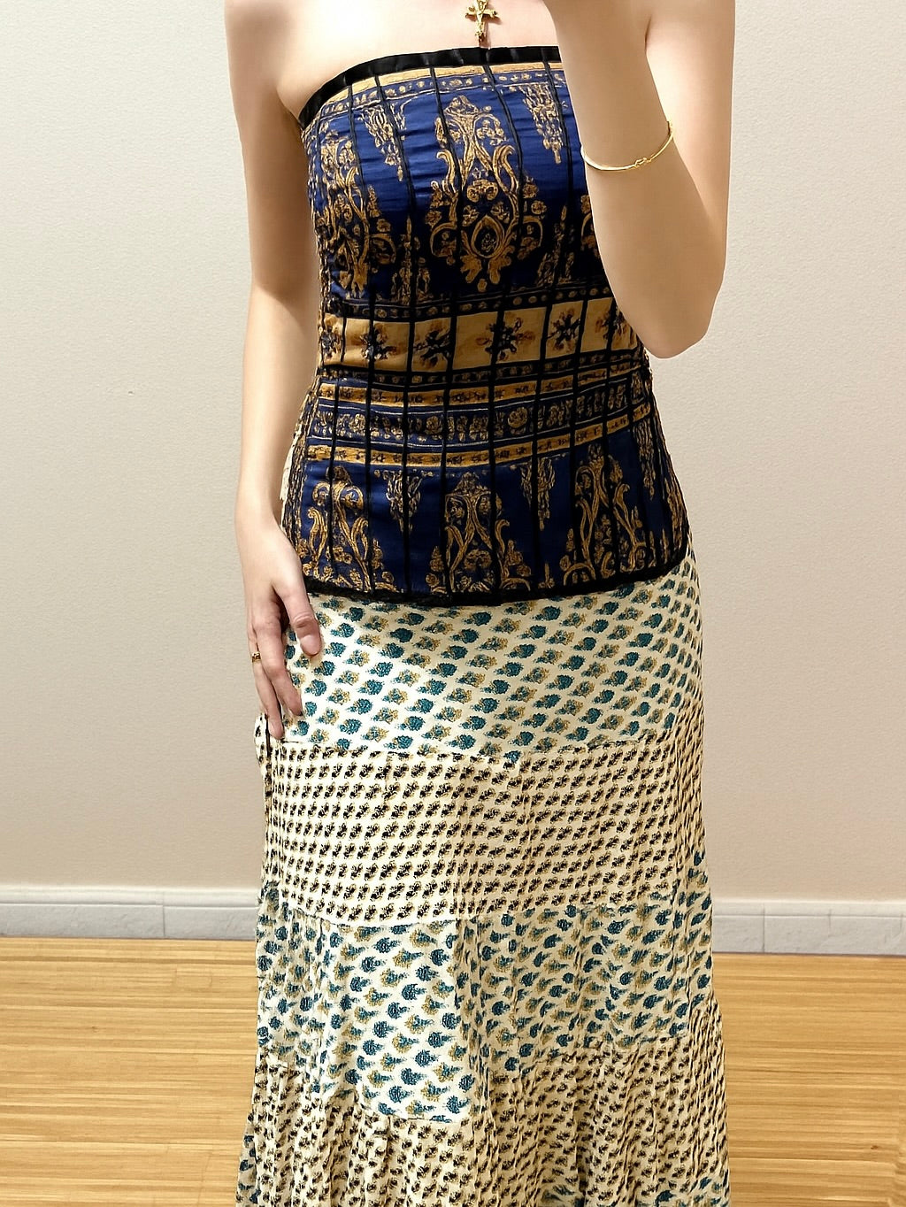 Vestidos indios palabra de honor | Talla única