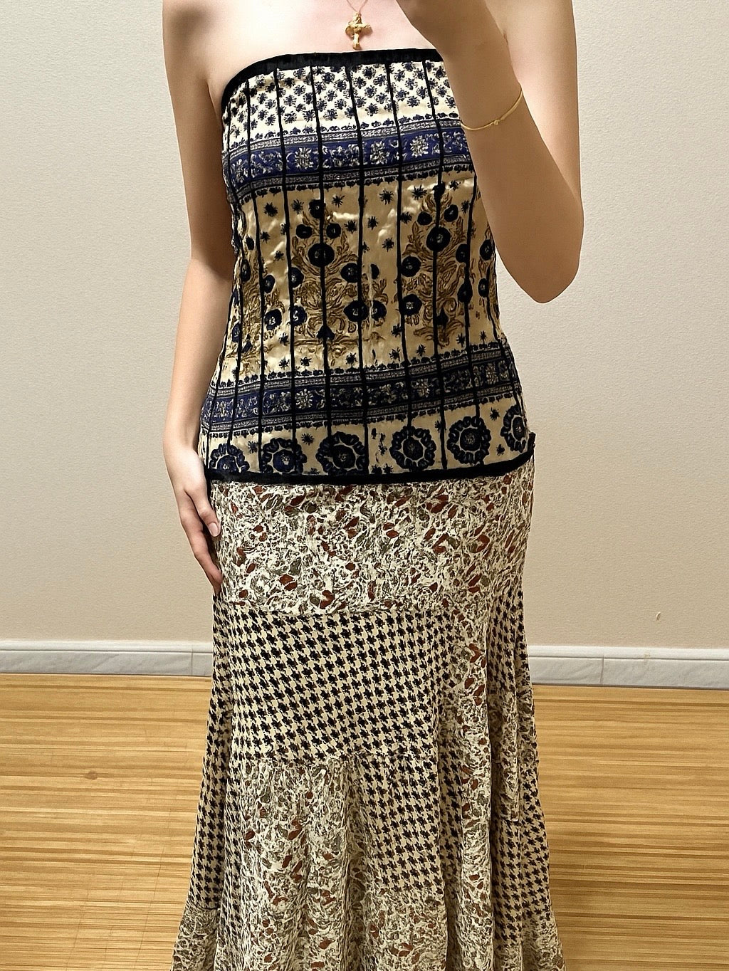 Vestidos indios palabra de honor | Talla única