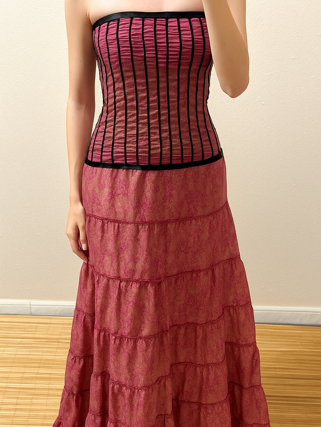 Vestidos indios palabra de honor | Talla única