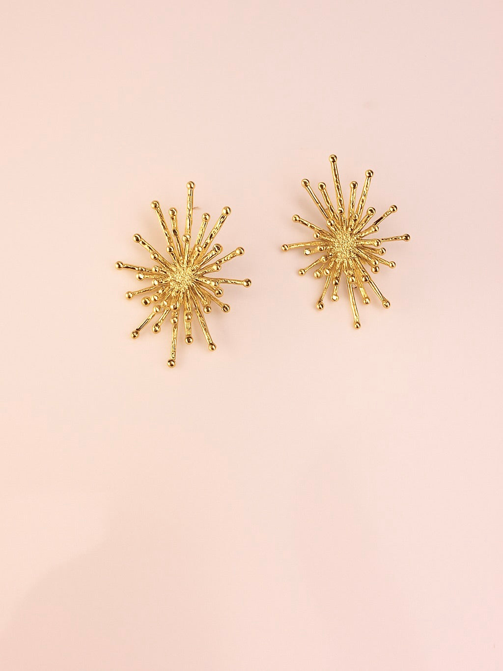 Pendientes Destellos | Baño de Oro 14k