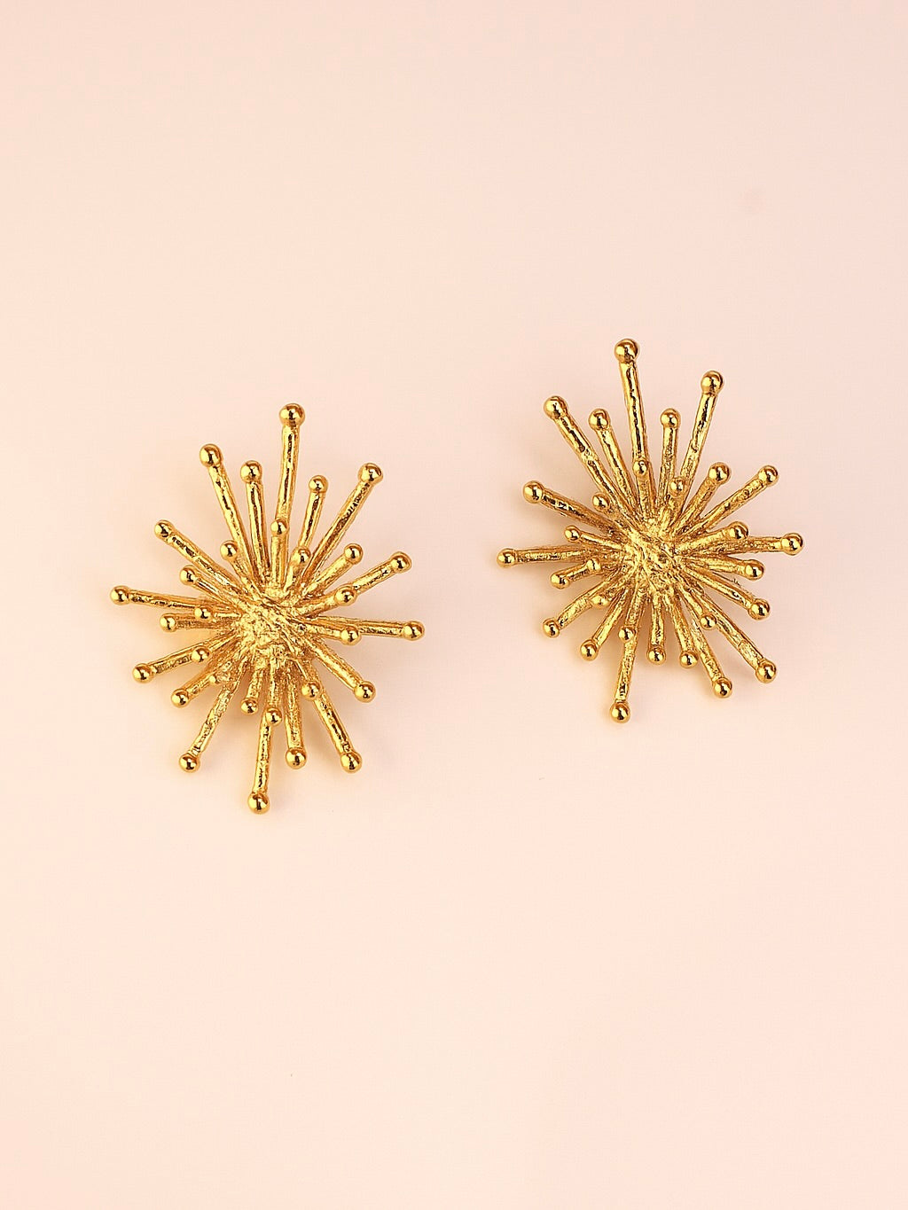 Pendientes Destellos | Baño de Oro 14k