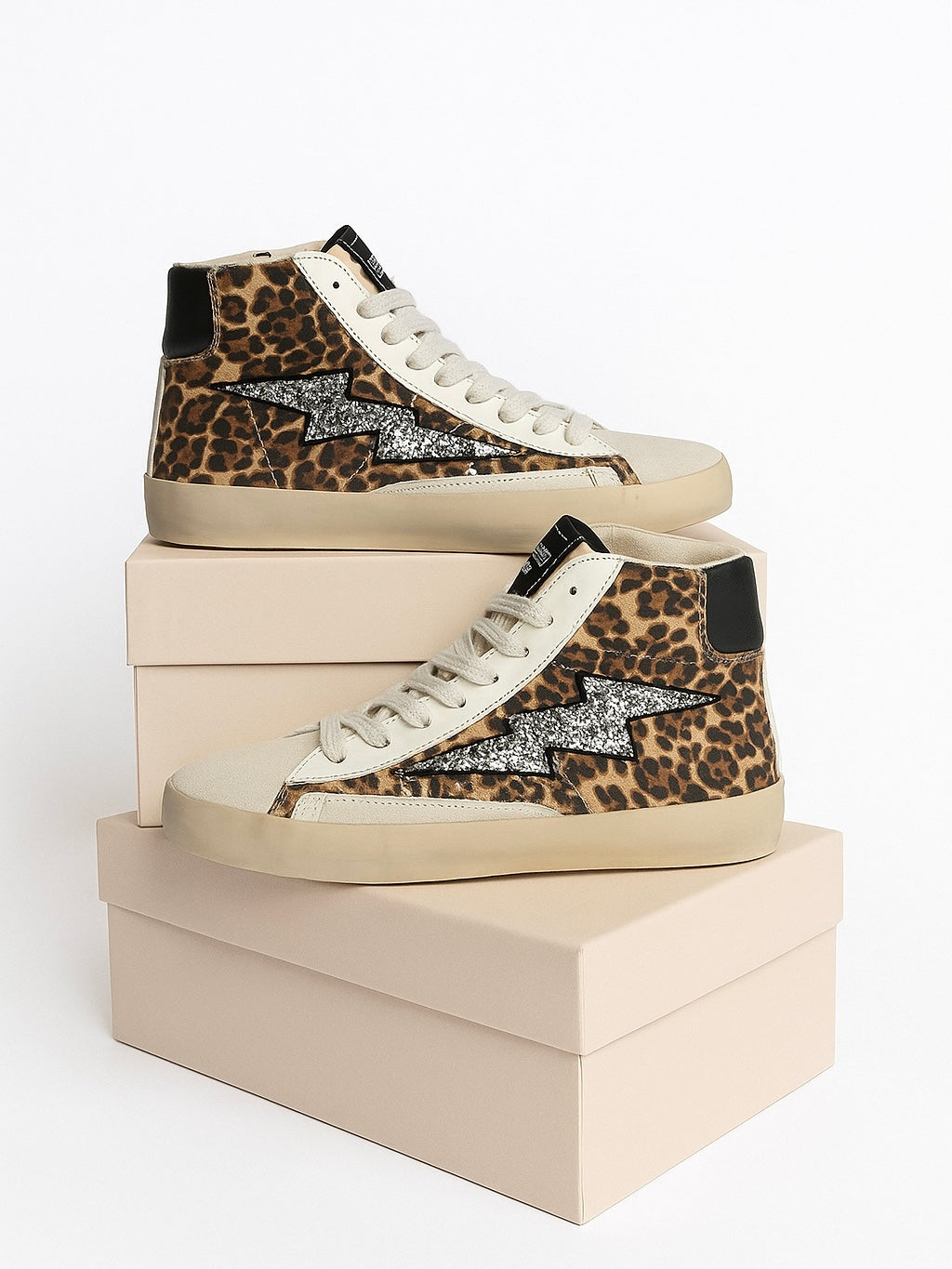 Zapatillas rayo con purpurina mujer – Tallas 36 a 41
