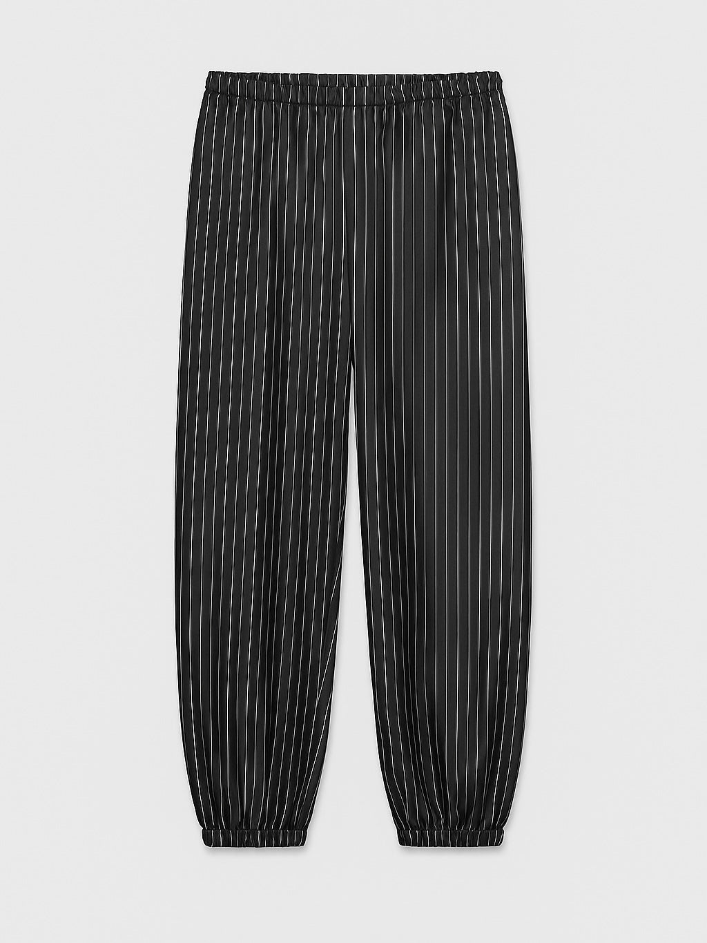 Pantalón bombacho satinado mujer de otoño | Elegante y versátil