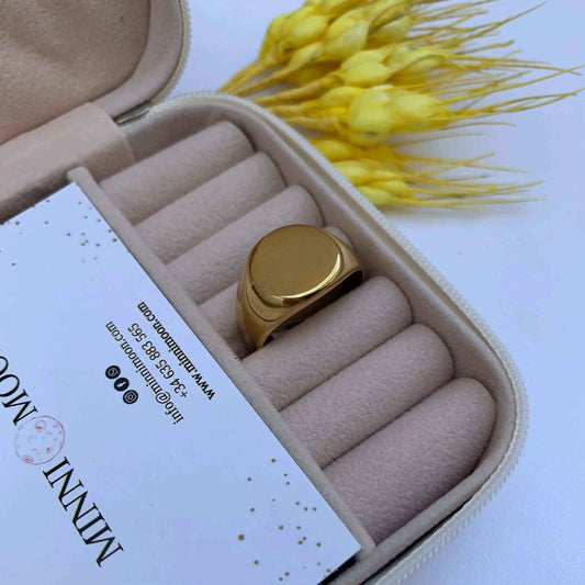 Anillo de hombre Leopoldo Baño de Oro - MINNI MOON-Lepetitemarie-Singularu-PDPAOLA-Luamarta