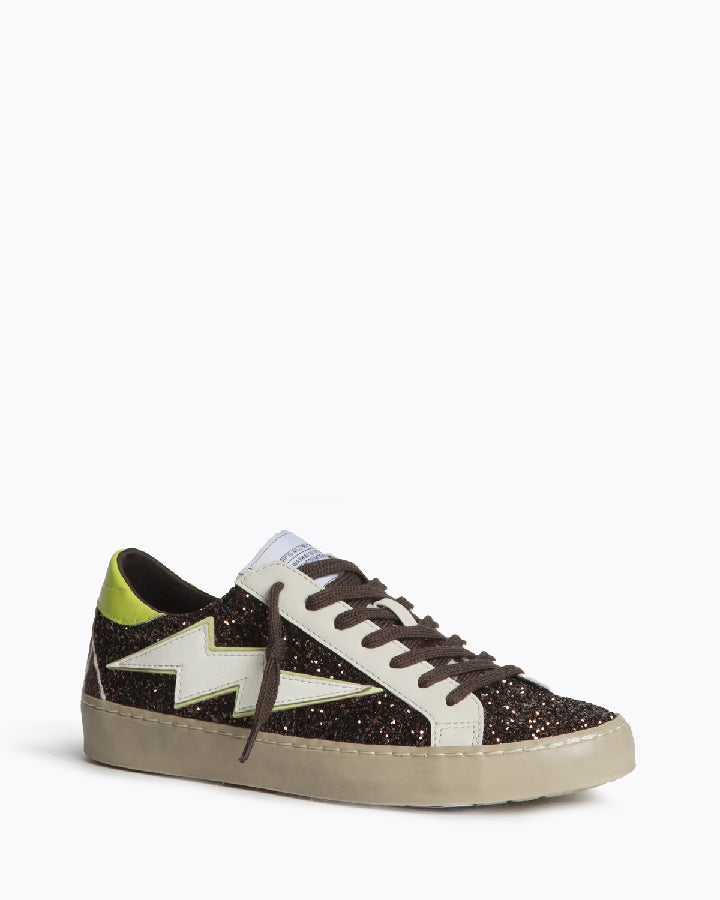 Zapatillas rayo con purpurina mujer – Tallas 36 a 41
