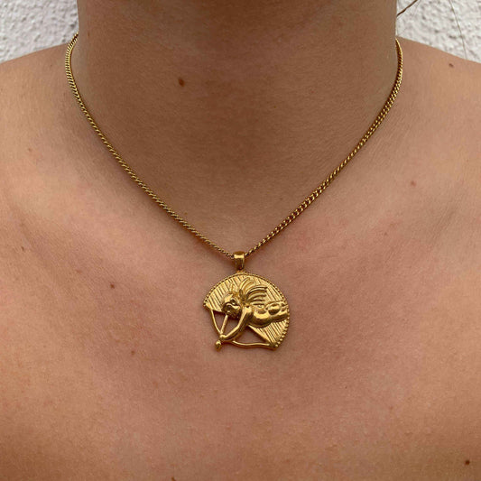 Collar Ángel Baño de Oro - MINNI MOON-Lepetitemarie-Singularu-PDPAOLA-Luamarta