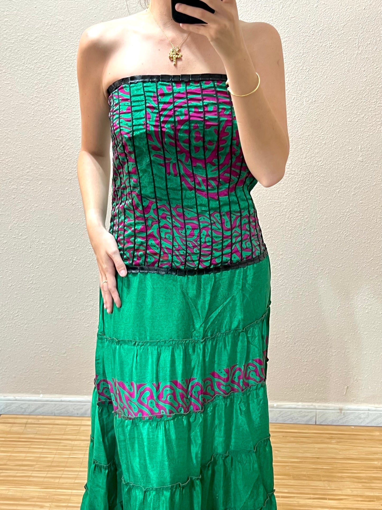 Vestidos indios palabra de honor | Talla única