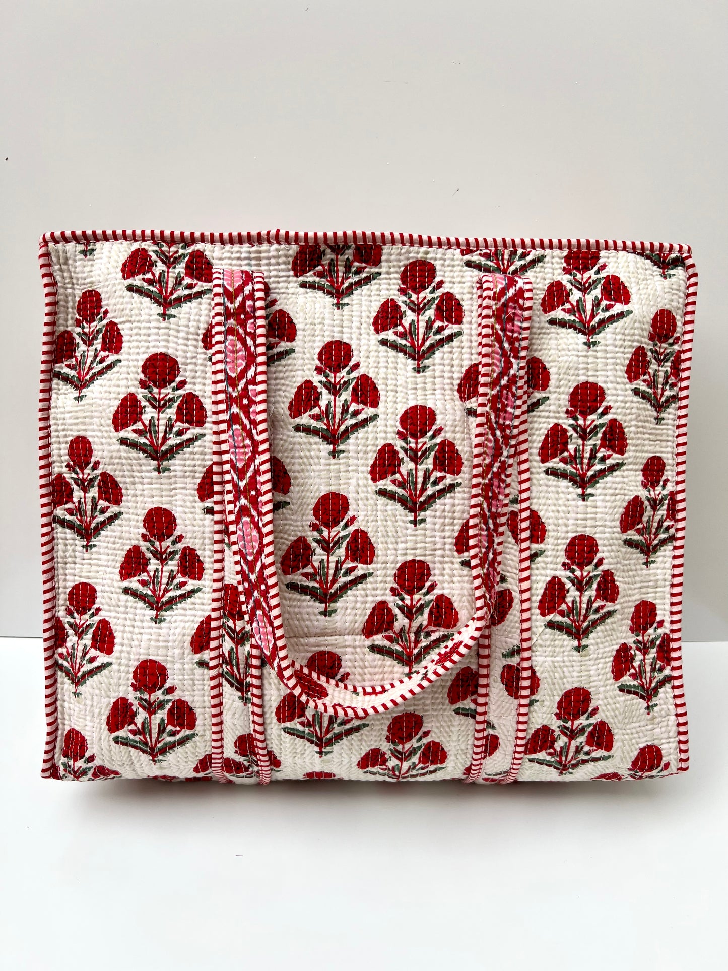 Bolsa viaje algodón Tote bag con cremallera