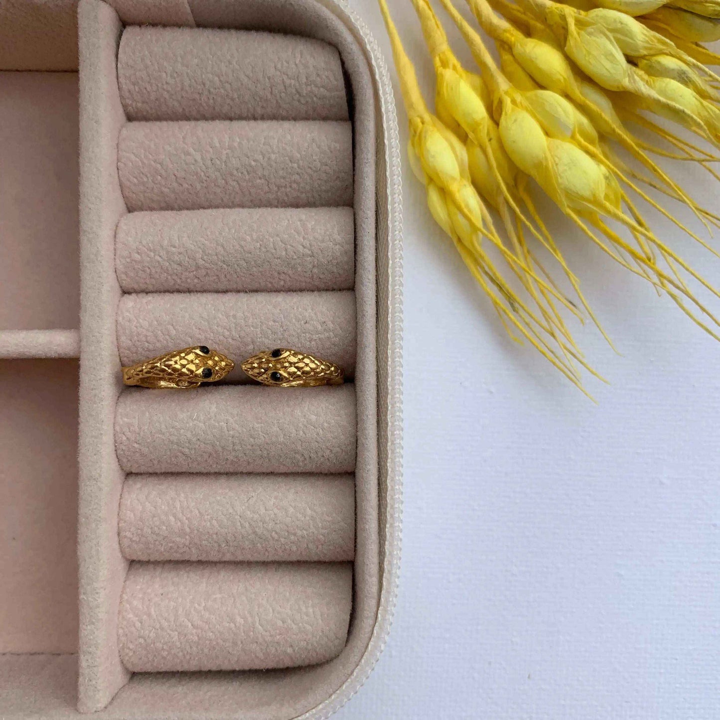 Pendientes Serpiente Baño de Oro - MINNI MOON-Lepetitemarie-Singularu-PDPAOLA-Luamarta