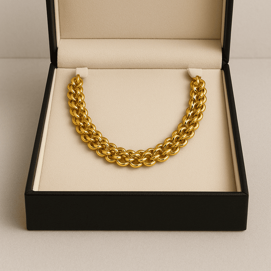 Collar Imperial Baño de Oro - MINNI MOON-Lepetitemarie-Singularu-PDPAOLA-Luamarta