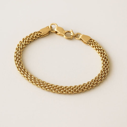 Pulsera Bridge Baño de Oro - MINNI MOON-Lepetitemarie-Singularu-PDPAOLA-Luamarta