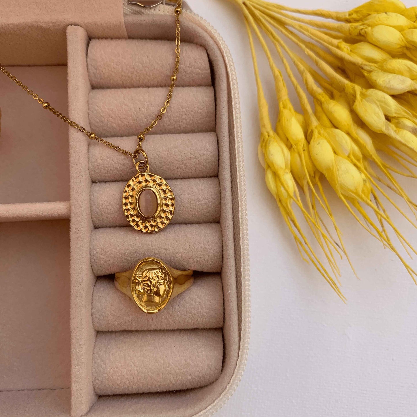 Anillo Women Baño de Oro - MINNI MOON-Lepetitemarie-Singularu-PDPAOLA-Luamarta