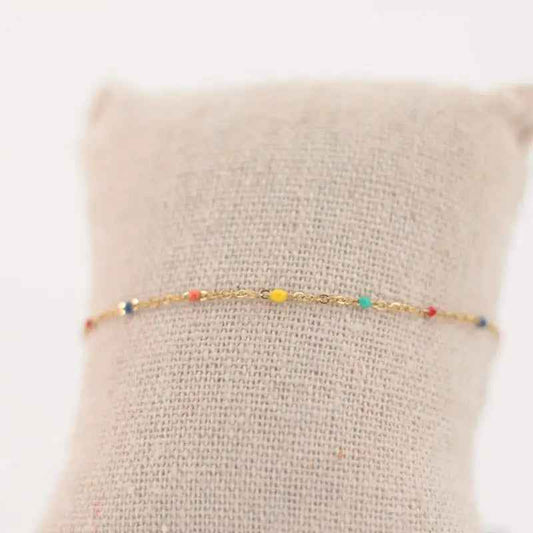 Pulsera Bolitas Baño de Oro - MINNI MOON-Lepetitemarie-Singularu-PDPAOLA-Luamarta