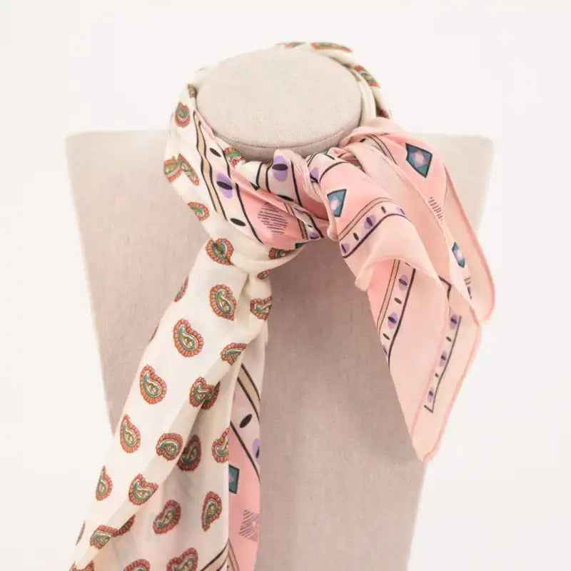 Pañuelo de cuello Bacterias Rosa - MINNI MOON-Lepetitemarie-Singularu-PDPAOLA-Luamarta
