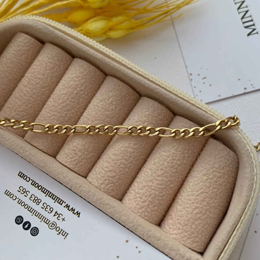 Pulsera Eslabones Baño de Oro - MINNI MOON-Lepetitemarie-Singularu-PDPAOLA-Luamarta