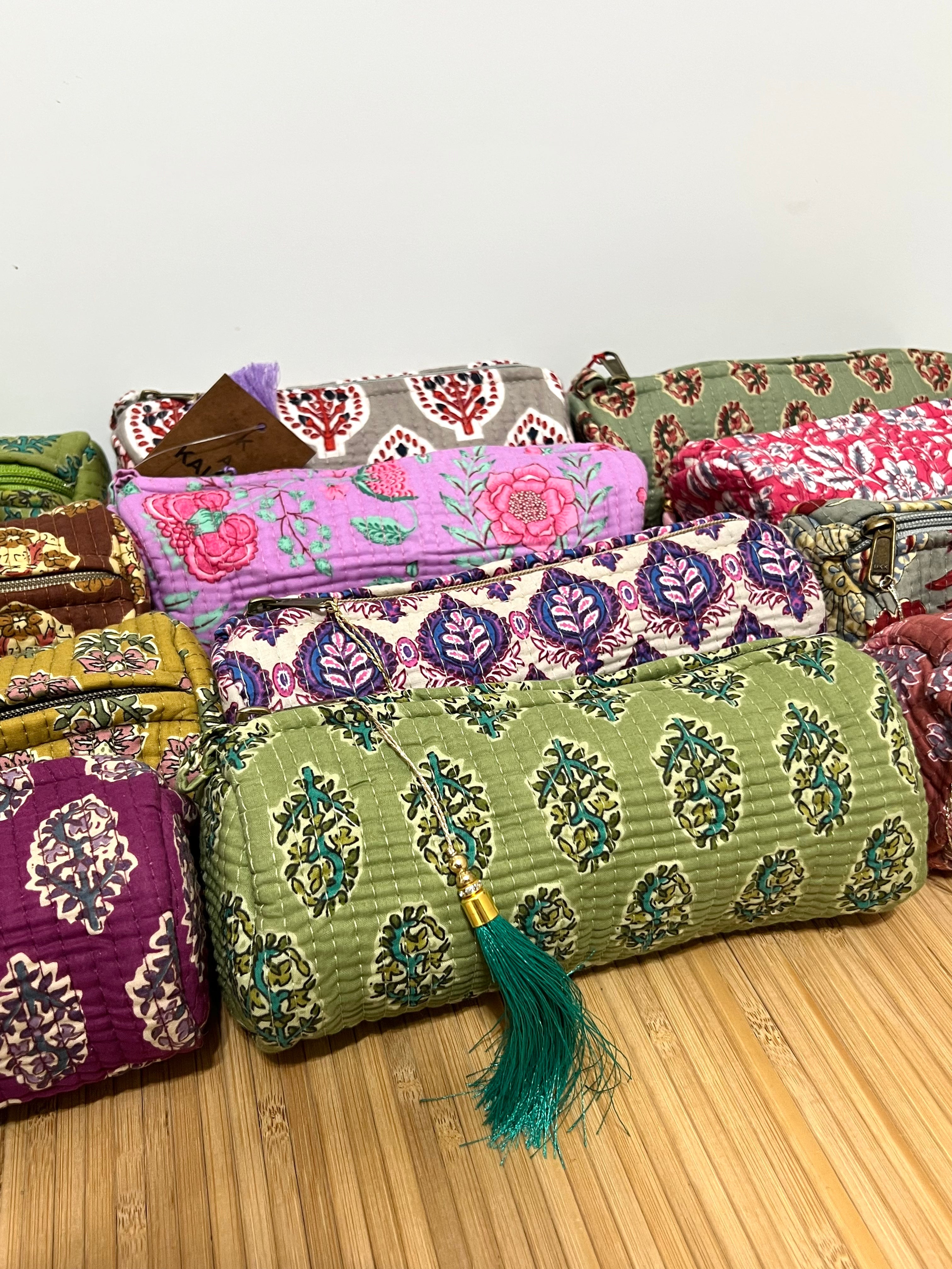 Estuche personalizado estampado de algodón: práctico, versátil y único