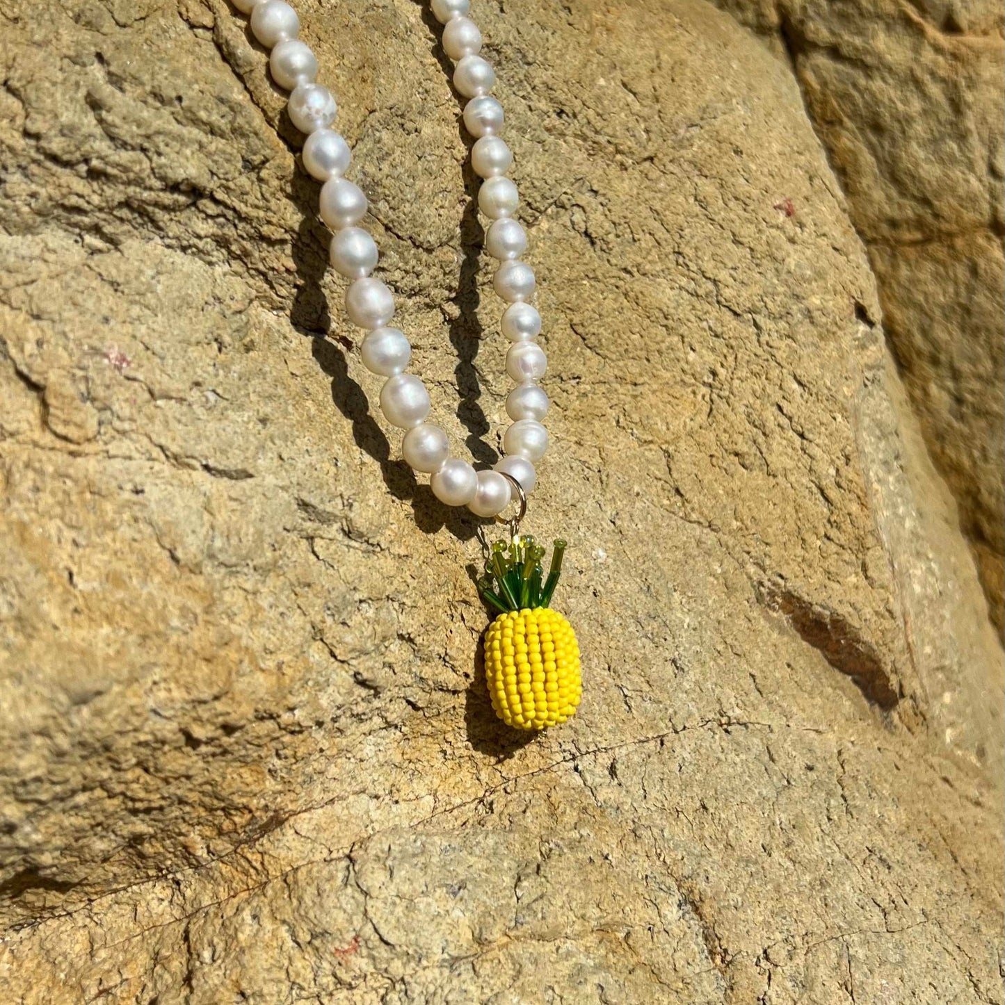 Collar Perlas Piña Baño de Oro - MINNI MOON-Lepetitemarie-Singularu-PDPAOLA-Luamarta