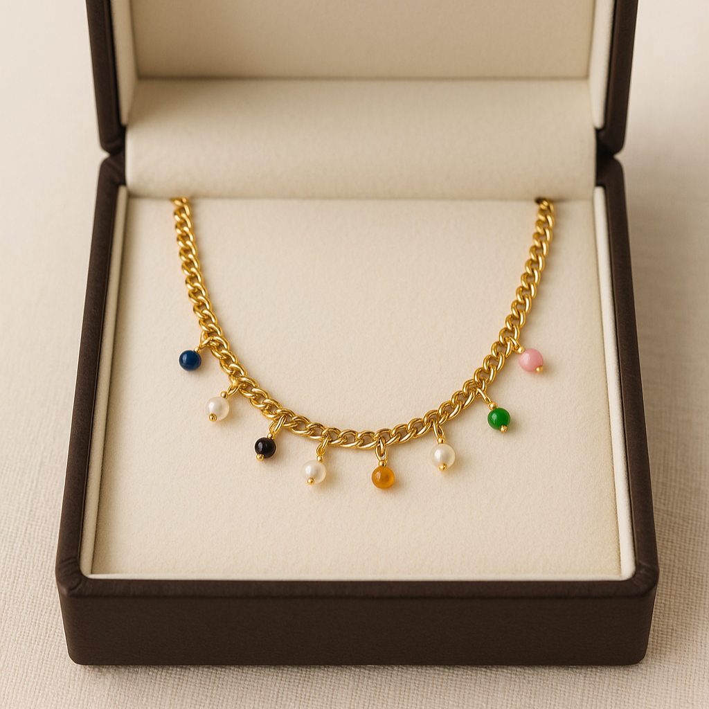 Joyful Gold Plated Necklace