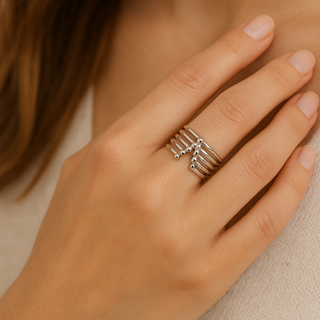 Anillo Triangle Plateado - MINNI MOON-Lepetitemarie-Singularu-PDPAOLA-Luamarta