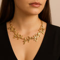 Ivy Halskette mit Goldbad