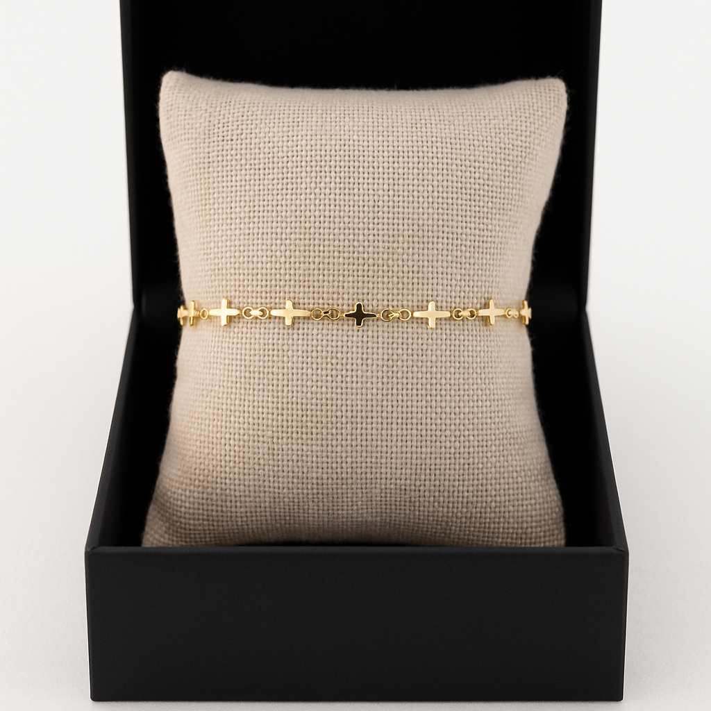 Faith Bracelet Gold Plated