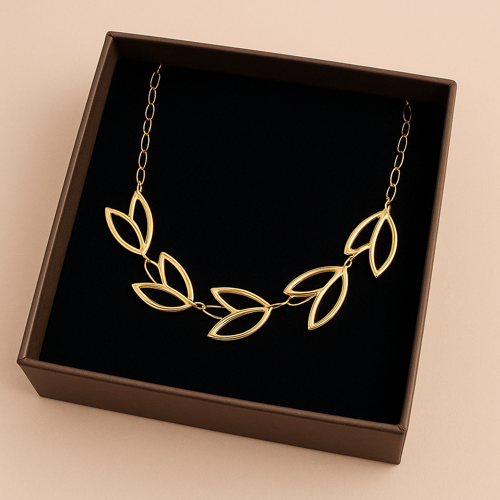 Tulip Collar Gold-Plated