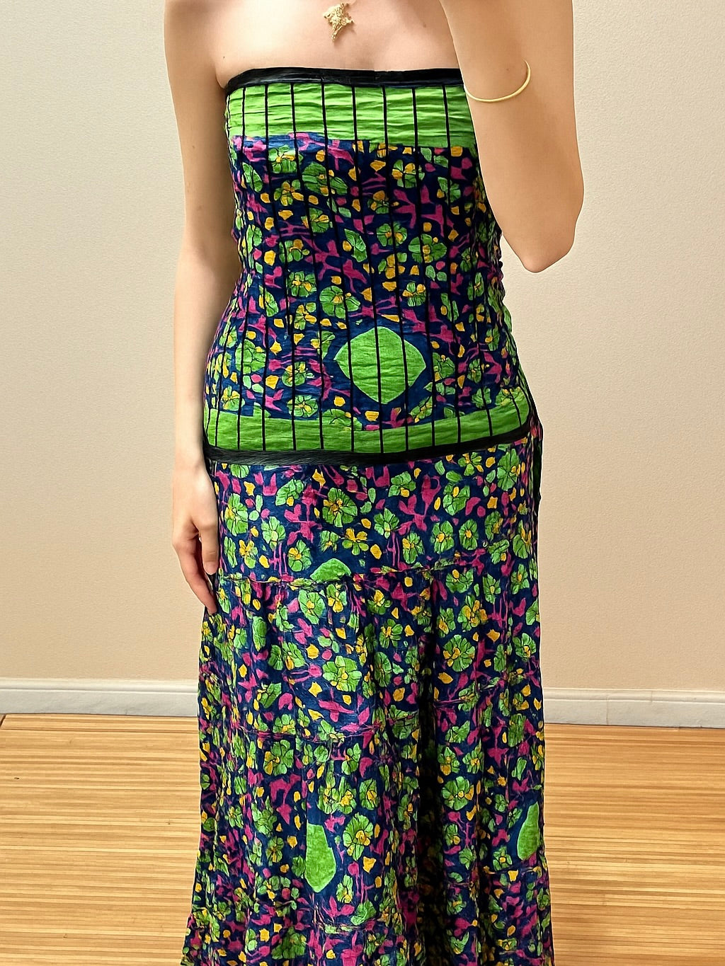 Vestidos indios palabra de honor | Talla única