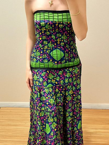 Vestidos indios palabra de honor | Talla única