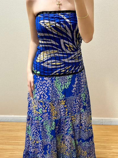 Vestidos indios palabra de honor | Talla única