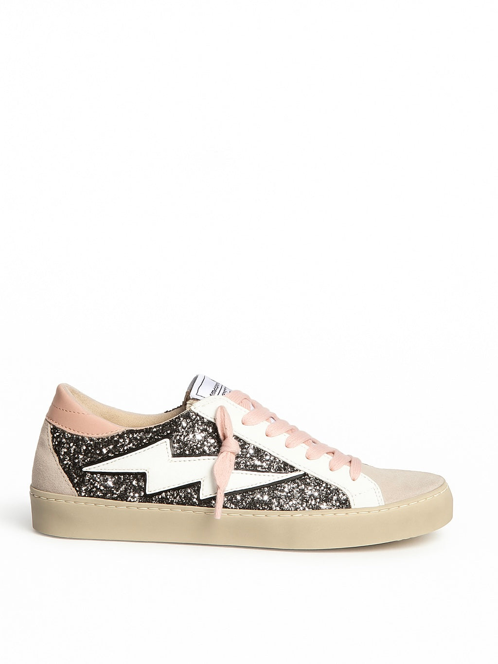 Zapatillas rayo con purpurina mujer – Tallas 36 a 41