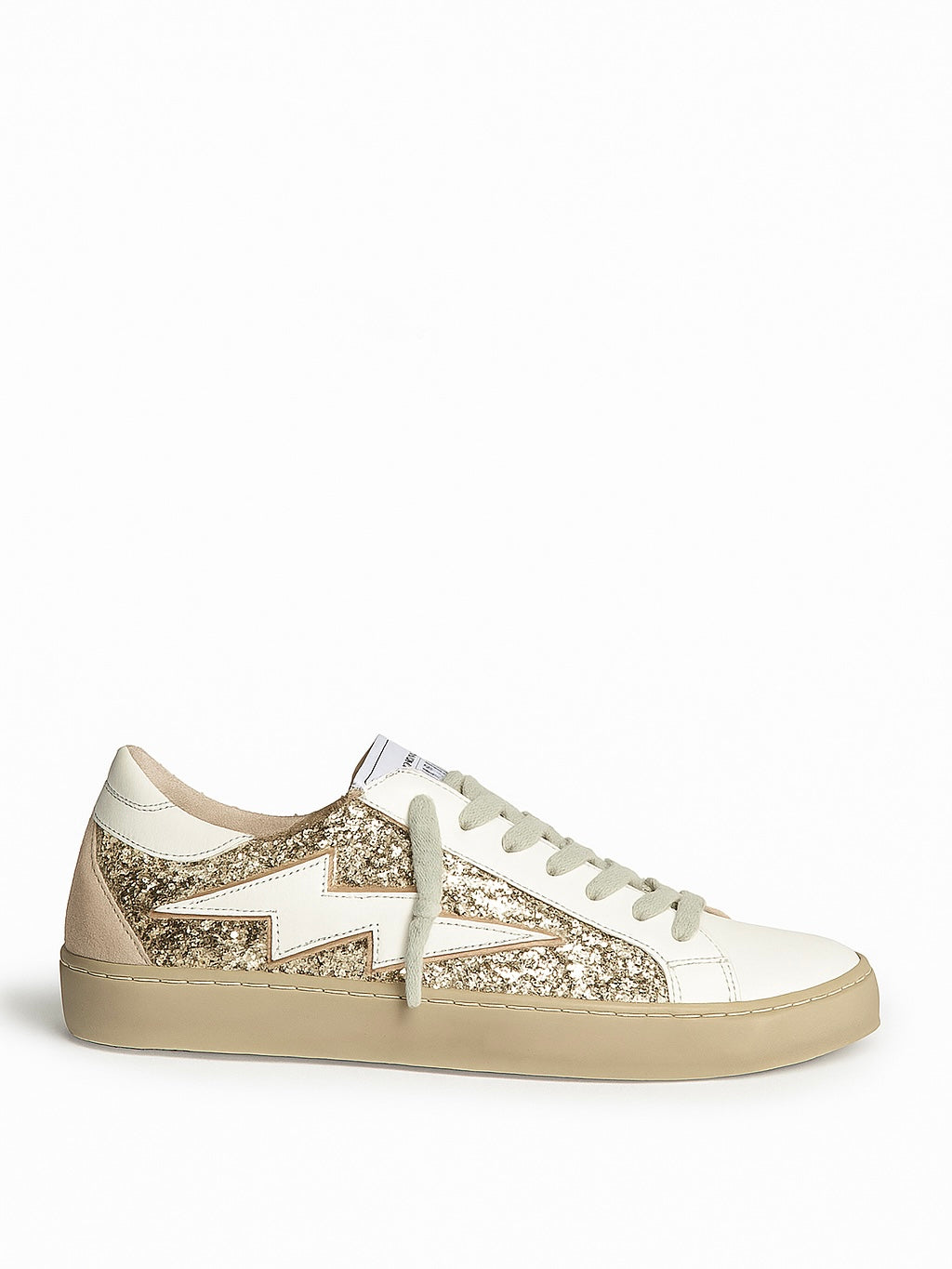 Zapatillas rayo con purpurina mujer – Tallas 36 a 41