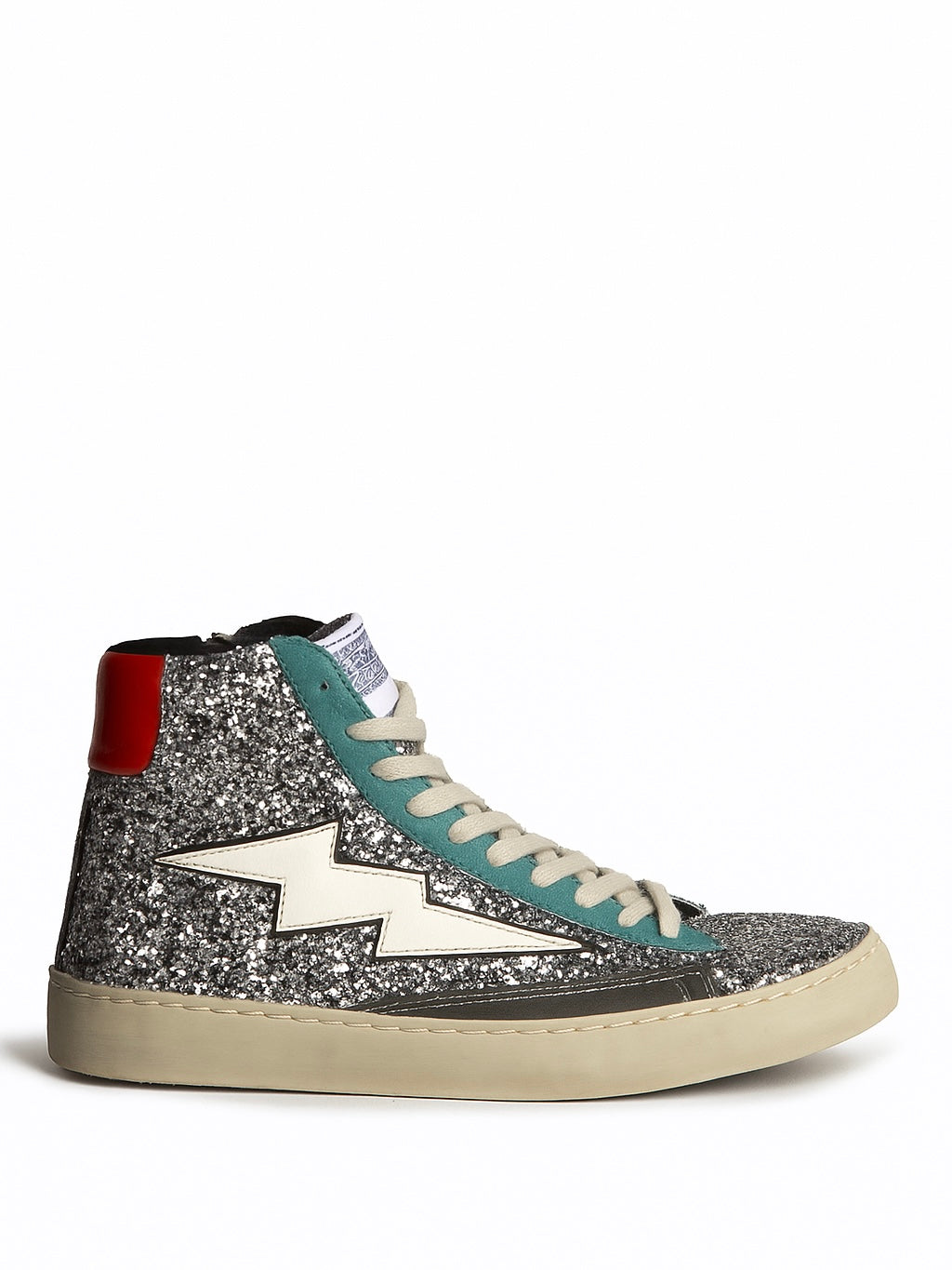 Zapatillas rayo con purpurina mujer – Tallas 36 a 41