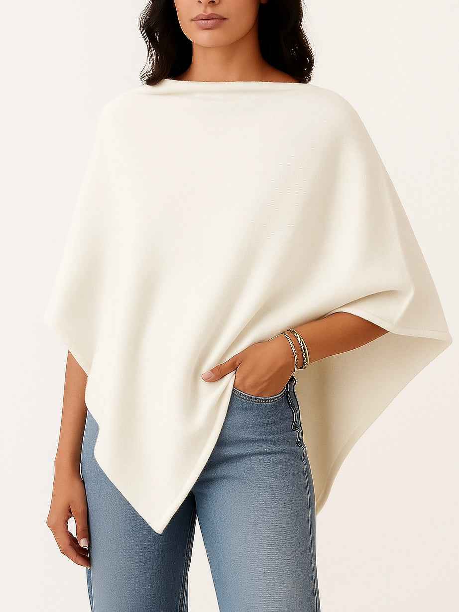 Capa Punto Asimétrica en Pico | Talla Única (XS a XL)