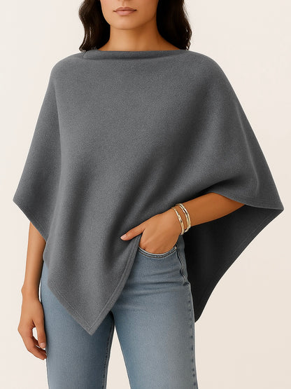 Capa Punto Asimétrica en Pico | Talla Única (XS a XL)