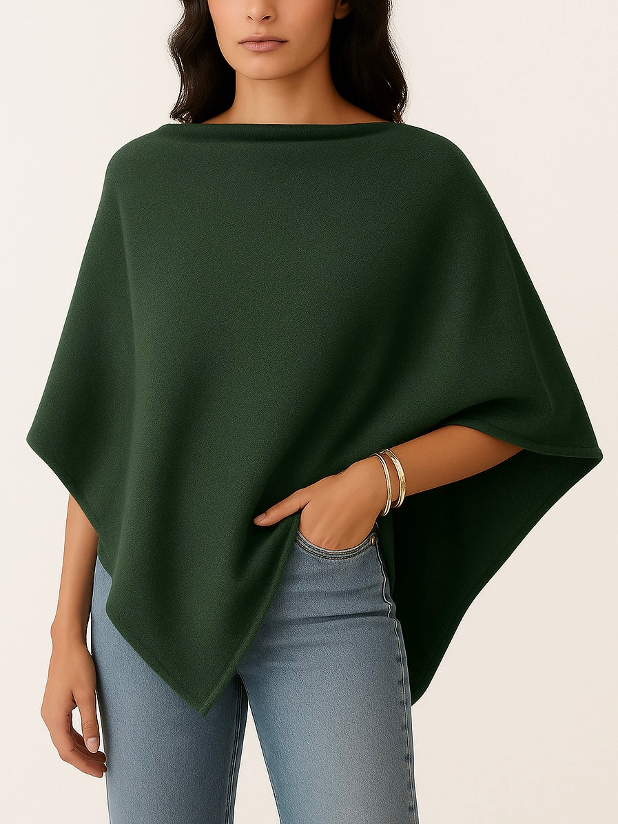 Capa Punto Asimétrica en Pico | Talla Única (XS a XL)