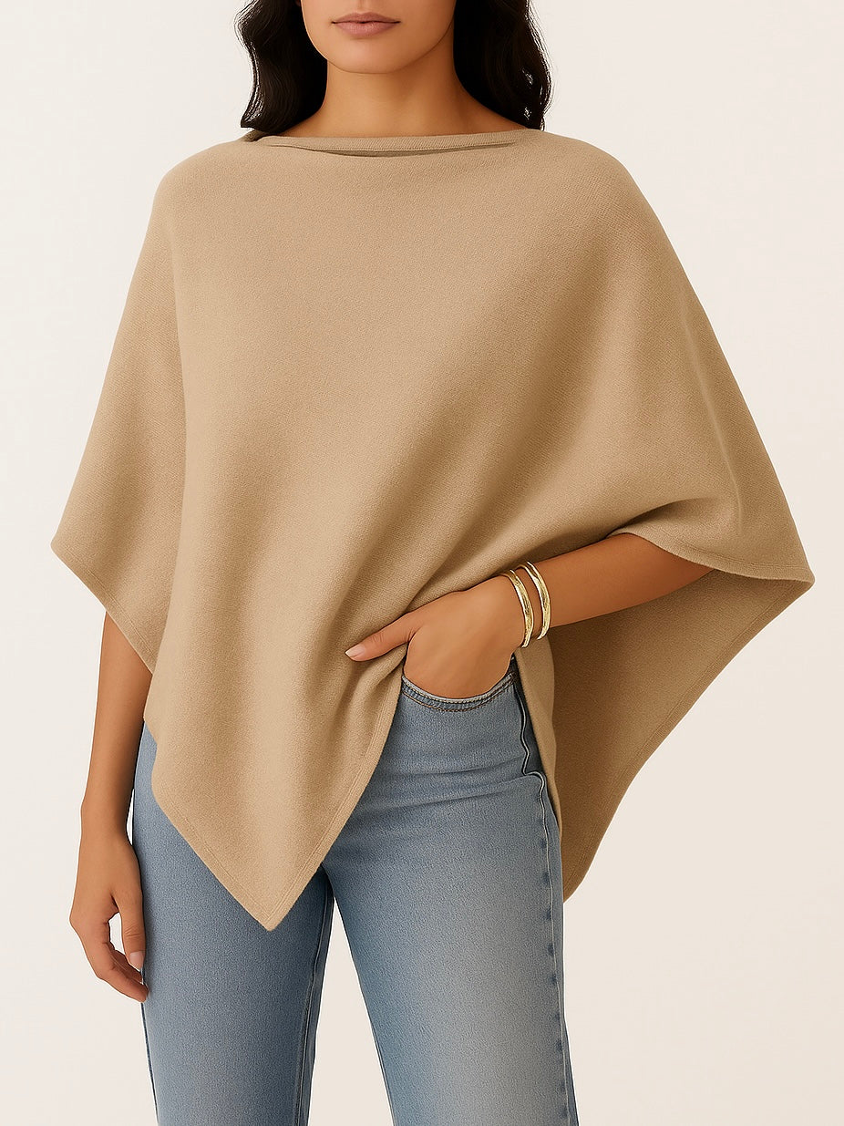 Capa Punto Asimétrica en Pico | Talla Única (XS a XL)