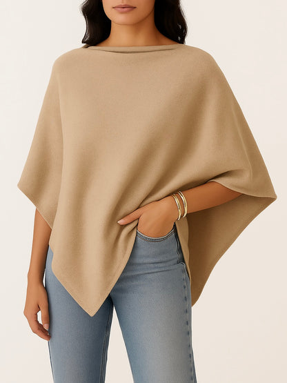 Capa Punto Asimétrica en Pico | Talla Única (XS a XL)