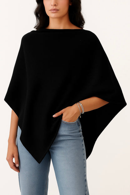 Capa Punto Asimétrica en Pico | Talla Única (XS a XL)