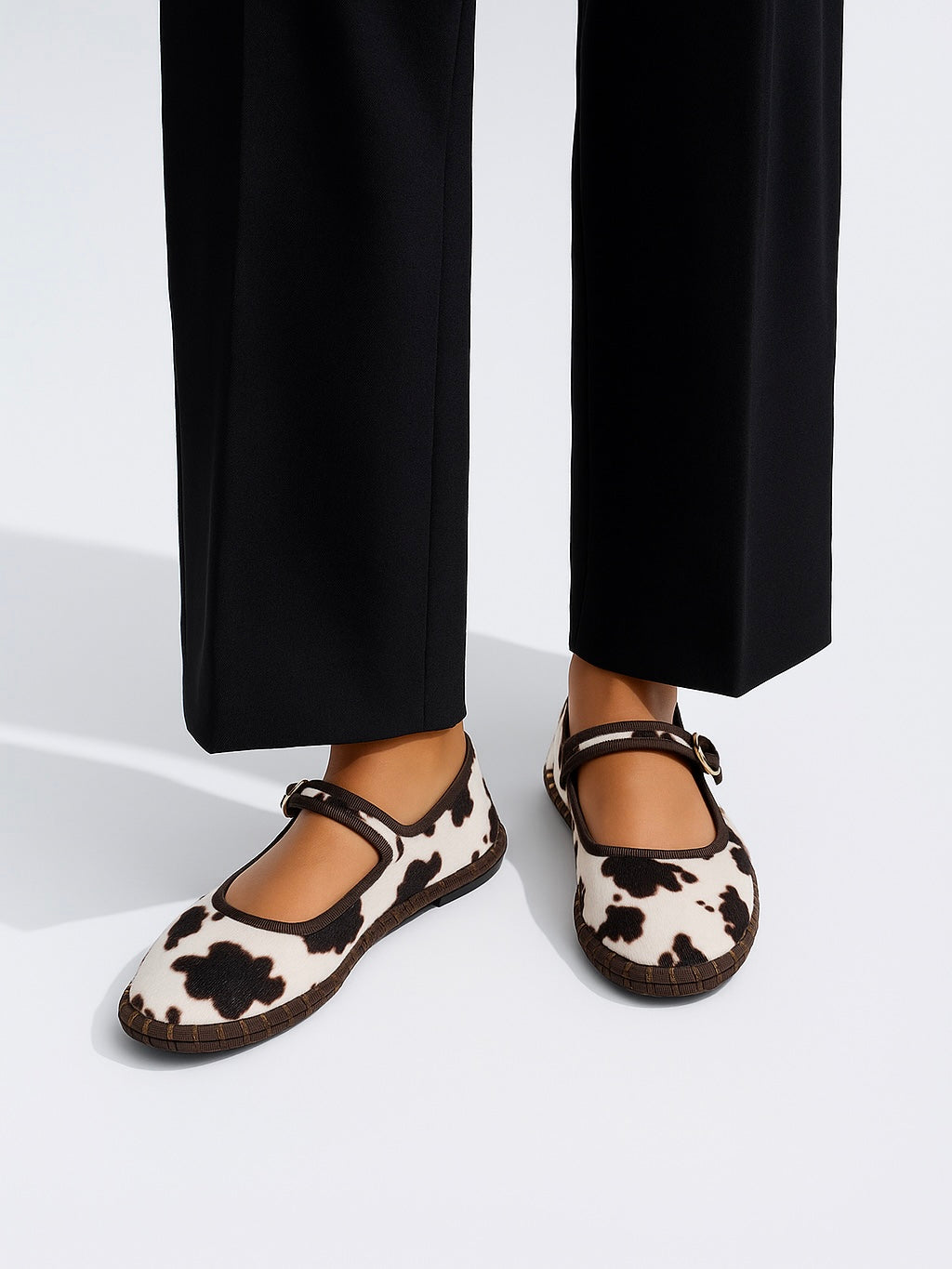 Bailarinas Terciopelo Atadas con Cinta o con Hebilla Mujer | Elige tu talla habitual (36 a 41)