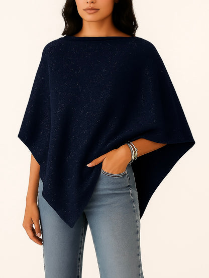 Capa Punto Asimétrica en Pico | Talla Única (XS a XL)