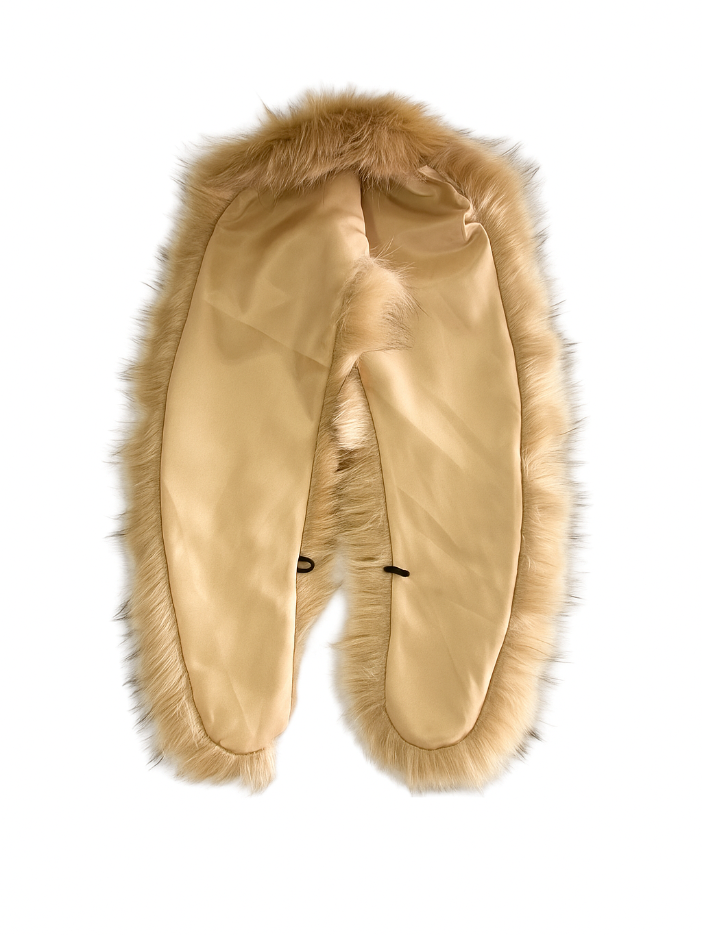 Cuello de pelo efecto natural con broche – Suave, elegante y disponible en varios colores